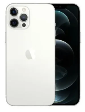 iPhone 12 Pro Max 128GB Smartphone – Silver – Unlocked – Certified Pre-owned (Excellent)